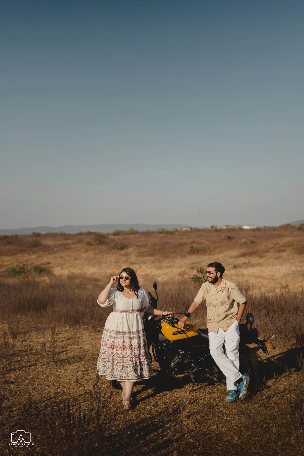 Ashok Studio couple portrait